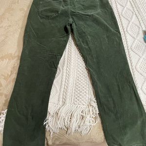 Land’s End Mid-Rise Corduroy Straight-Leg Pants Size 14